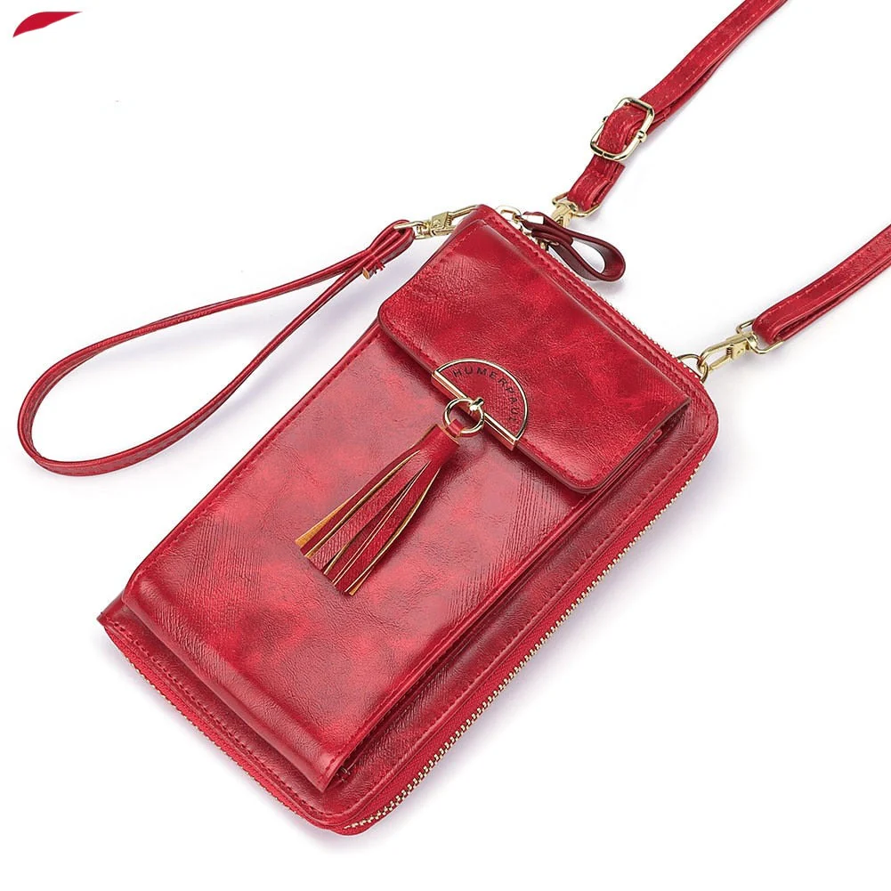 Sac a Bandouliere Rouge Femme – Image 6