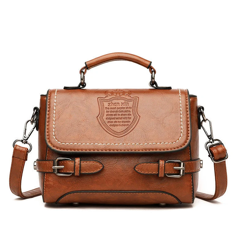 Sac Besace Femme Camel – Image 3