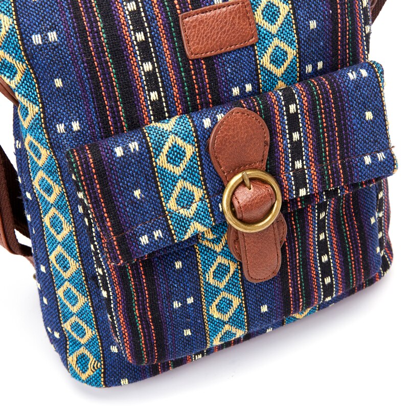 Sac Besace Femme Bleu – Image 8