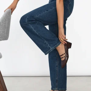 Ballerines à talon brides