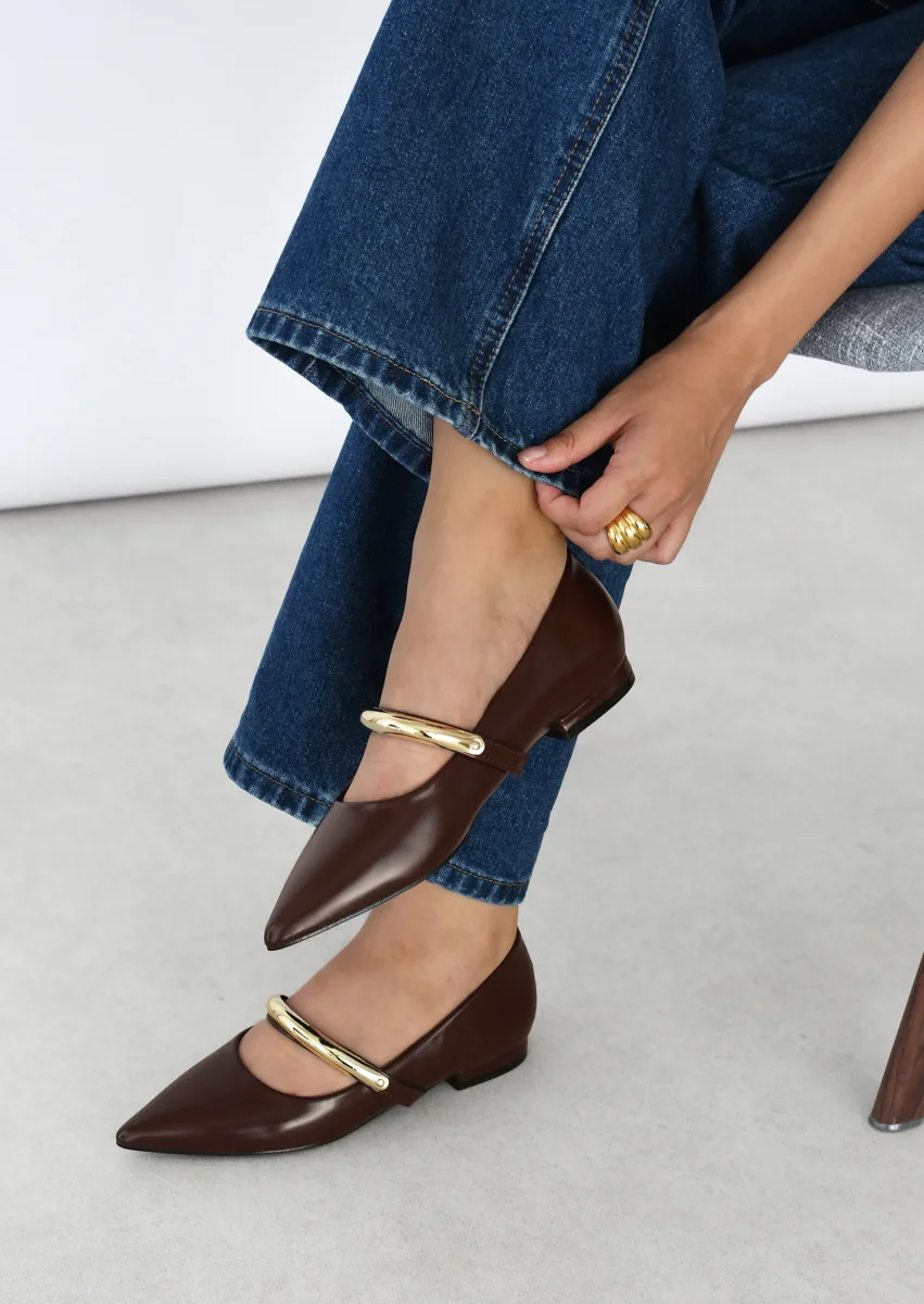 Ballerine à bride métallique – Image 3