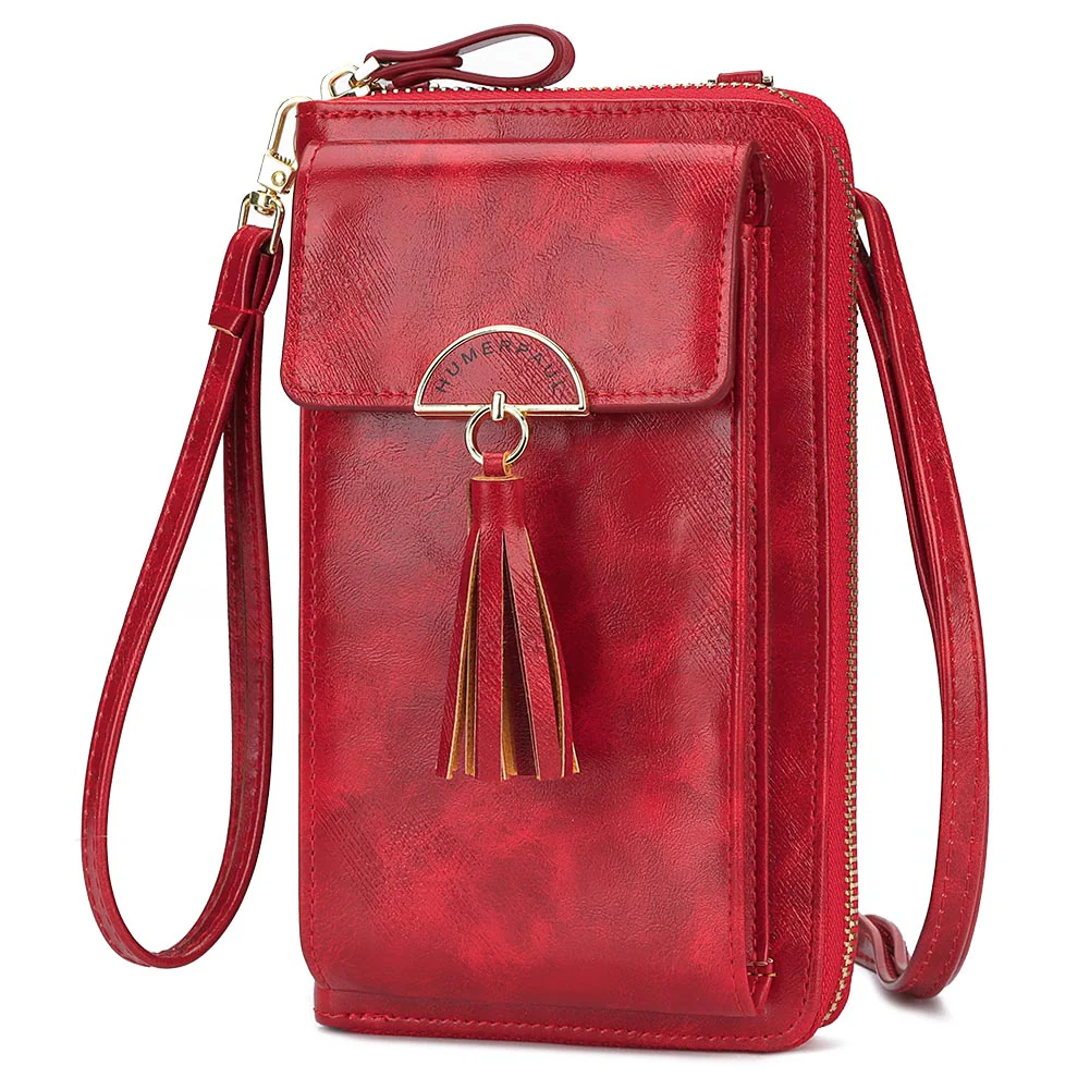 Sac a Bandouliere Rouge Femme – Image 2