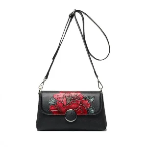 Sac a Bandouliére Motif Fleur Femme