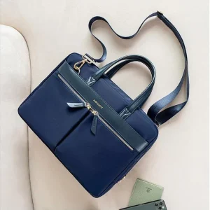 Sac à main ordinateur - Saphir