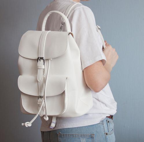 Petit Sac à Dos Blanc Femme – Image 4