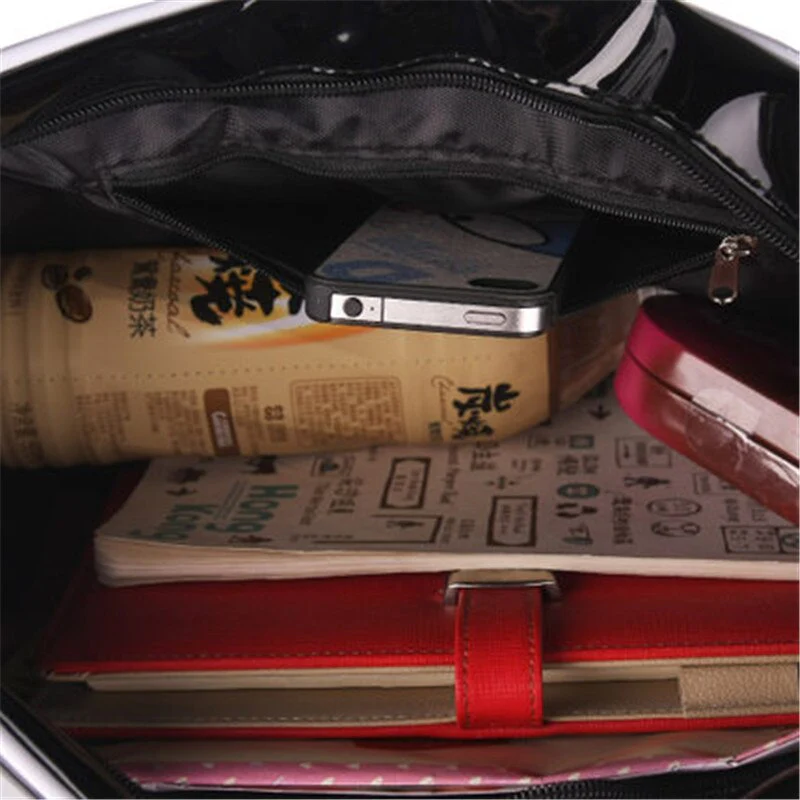 Sac Besace Noire Femme – Image 5