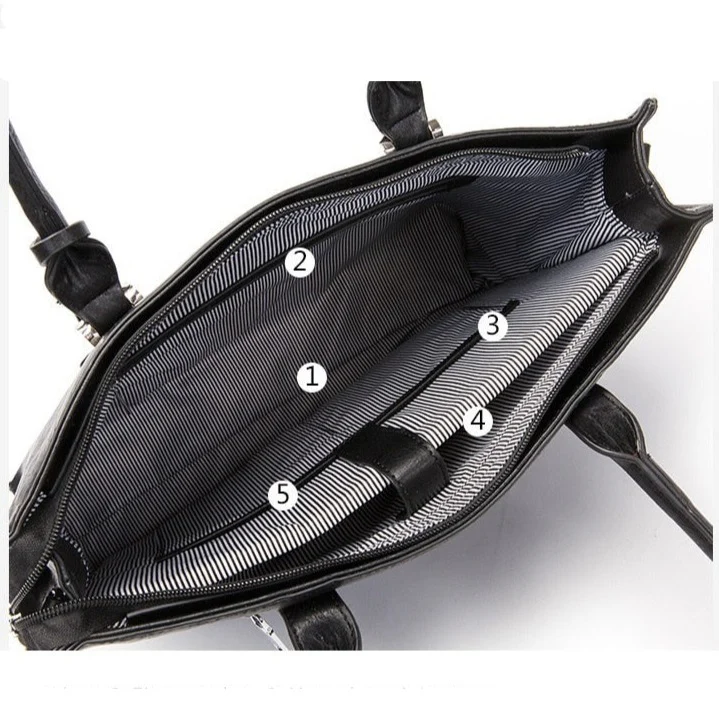 Sac Ordinateur Elegant Pour Femme - Sève – Image 6