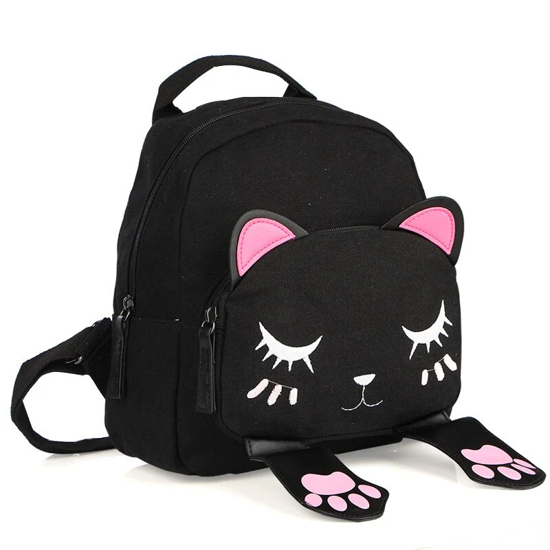 Petit Sac à Dos Femme Avec Des Oreilles De Chat – Image 4