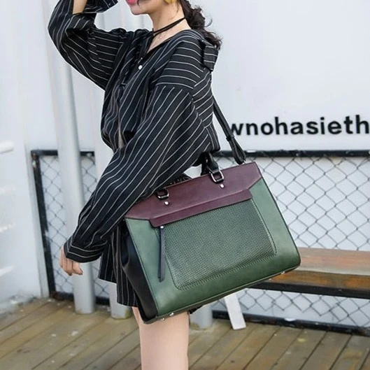 Sac Ordinateur Elegant Pour Femme - Sève – Image 5