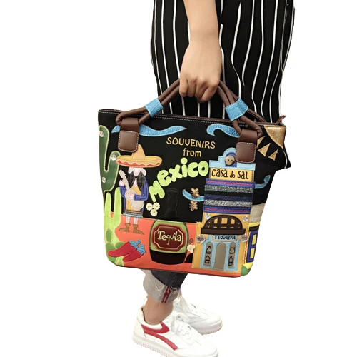 Sac Besace Femme Colore – Image 5