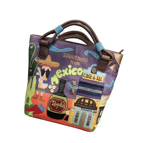 Sac Besace Femme Colore – Image 3