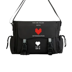 Sac Souple Besace Noir Femme