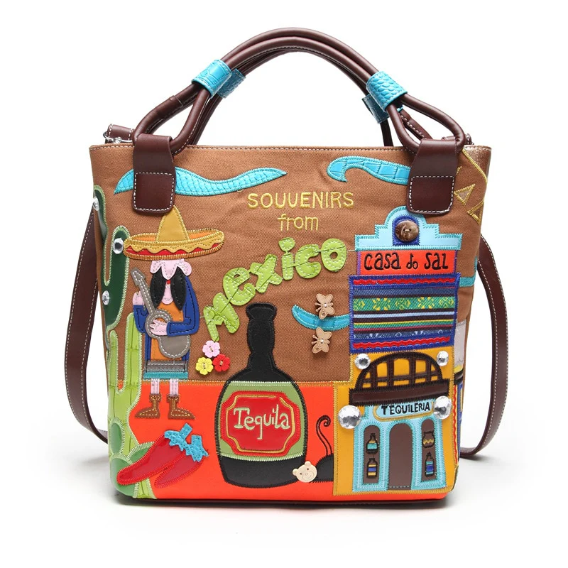 Sac Besace Femme Colore – Image 2