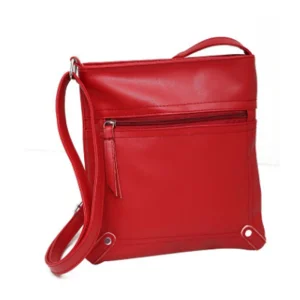 Petit Sac Besace Rouge Femme