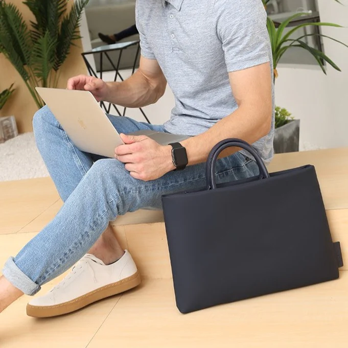 Sac Ordinateur Portable - Navy – Image 3
