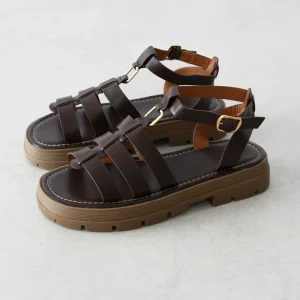 Sandales à lanières plateforme