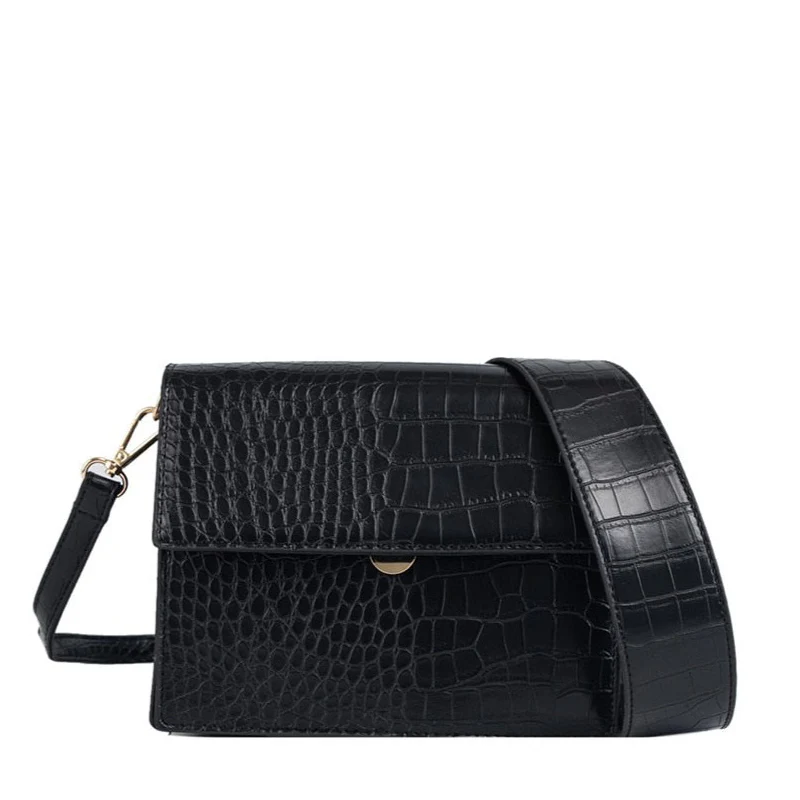 Petit Sac Bandoulière style Crocodile