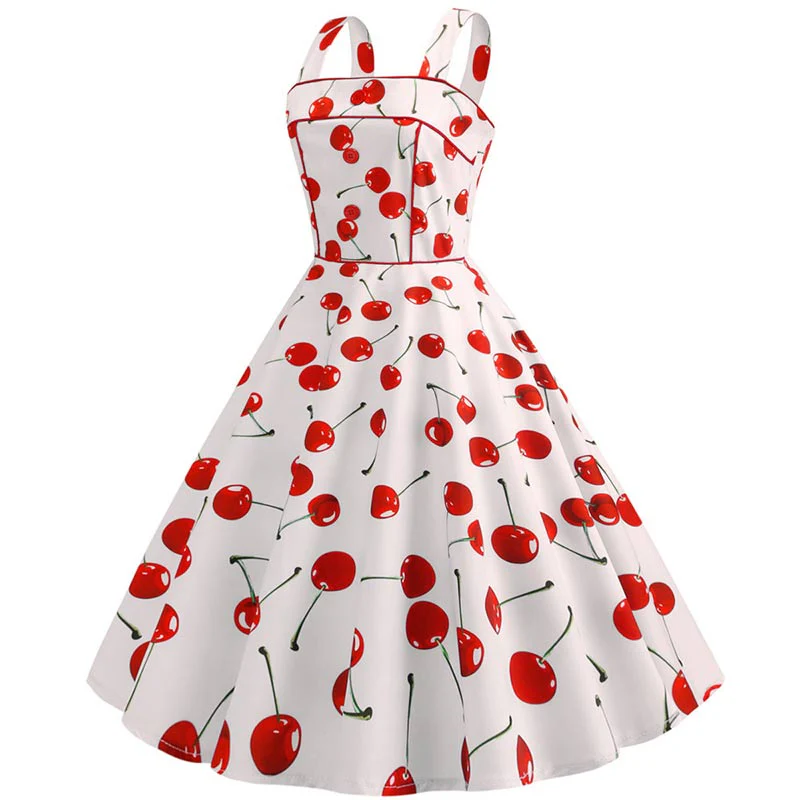 Robe Rétro avec des Cerises – Image 6