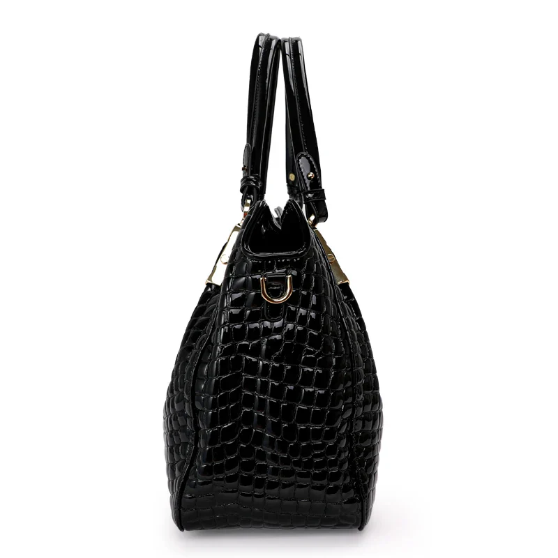 Sac Noir Croco – Image 3