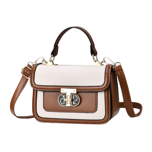 Sac Besace Femme Brun – Image 3