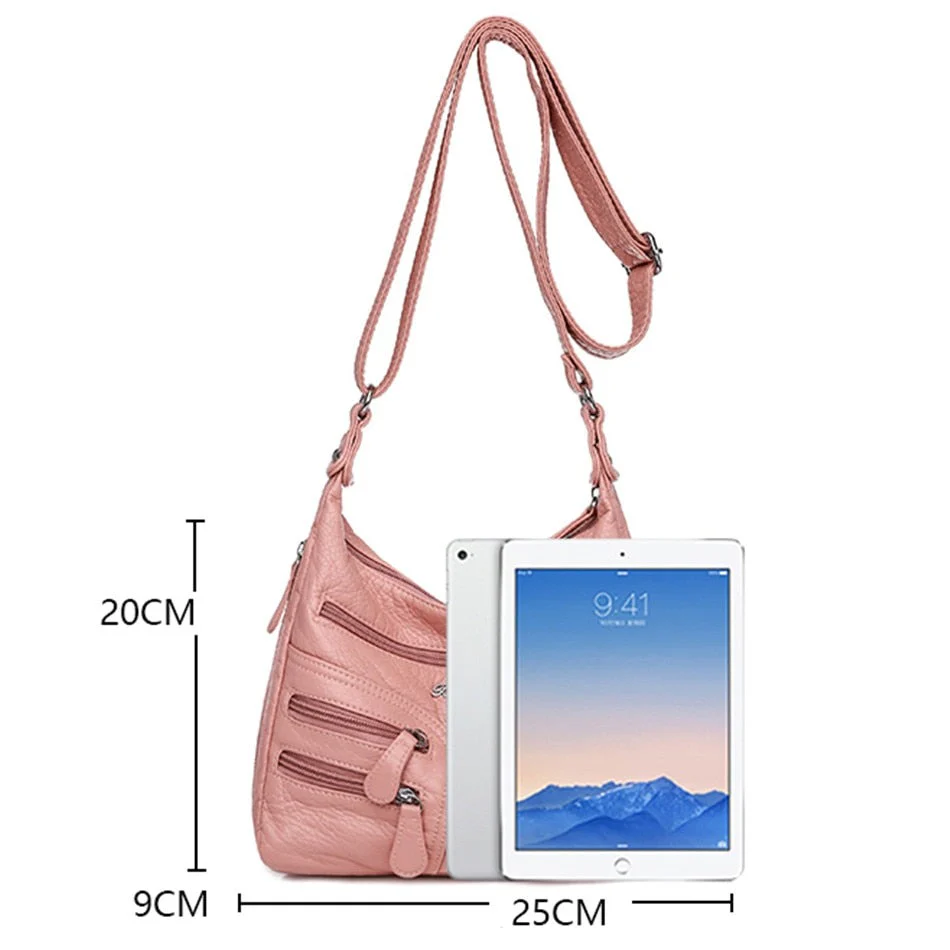 Sac Besace Avec Poches Femme – Image 9