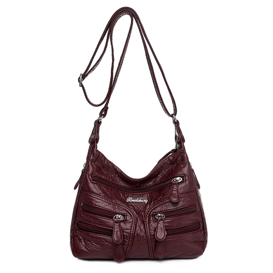 Sac Besace Avec Poches Femme – Image 4