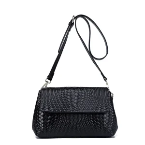 Sac Cuir Femme Noir Besace