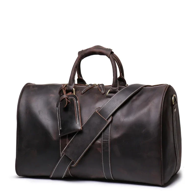 Sac Business Homme Cuir Vintage – Image 3