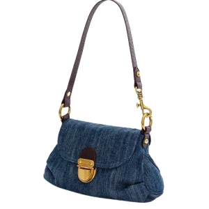 Sac Besace Bleu Marine Femme