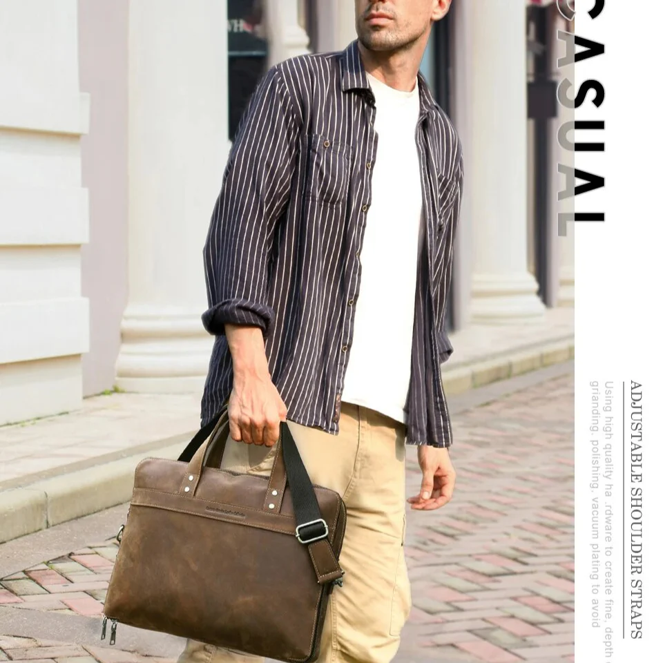 Sacoche Ordi Cuir Homme - Francfort – Image 4