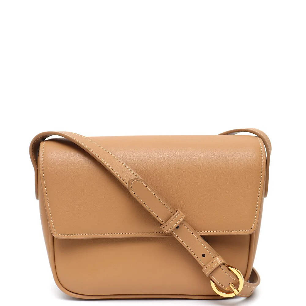 Sac Besace Femme Beige