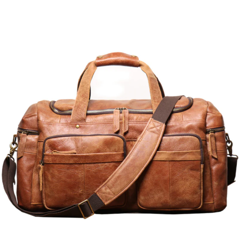 Sac Bandoulière Homme Cuir Souple – Image 2