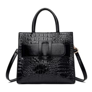 Sac à Main Femme Effet Croco
