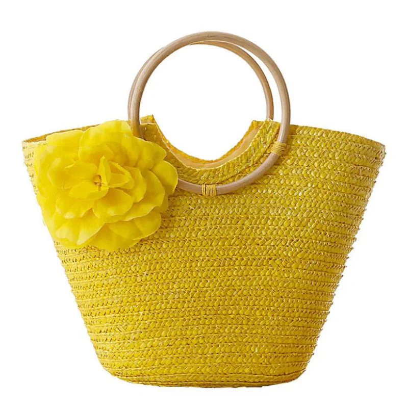 Sac à Main en Paille Tréssé – Image 2