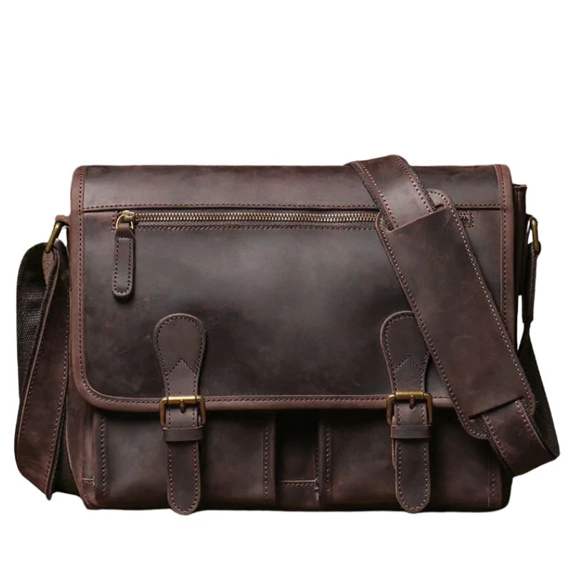 Sac Messager Cuir Homme – Image 6