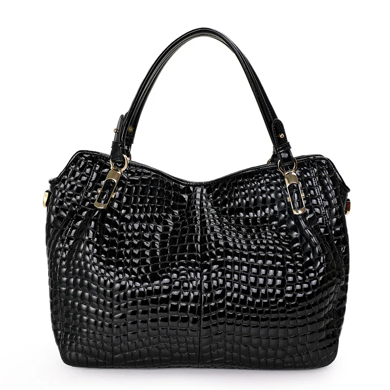 Sac Noir Croco – Image 2