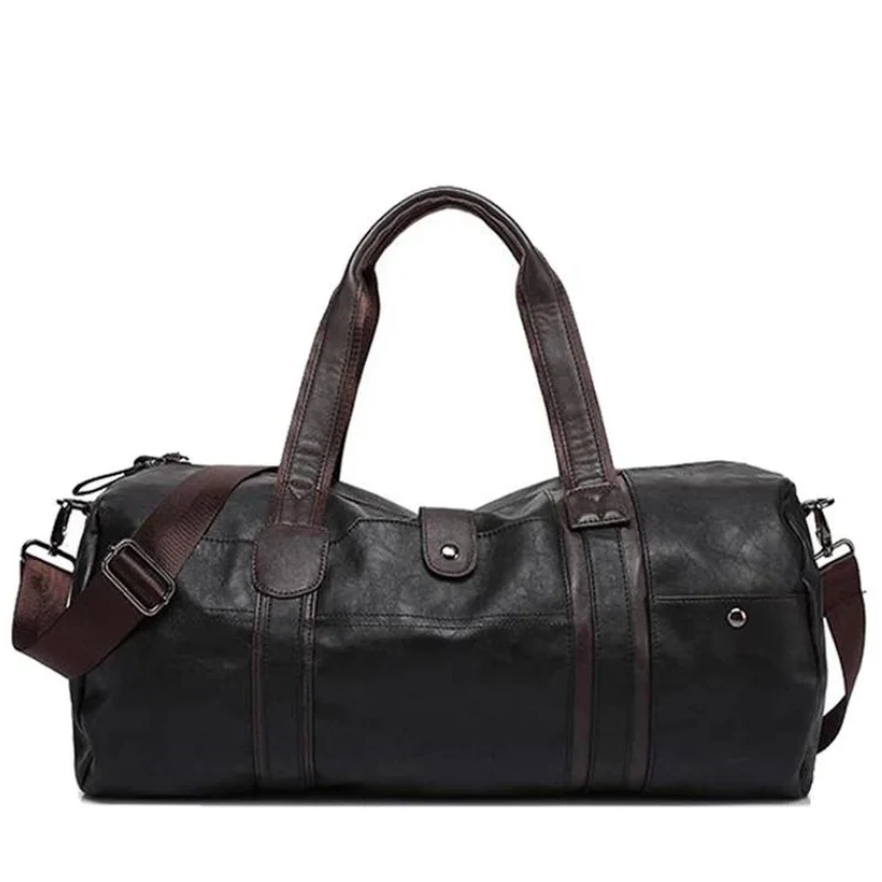 Sac Polochon Simili Cuir – Image 2