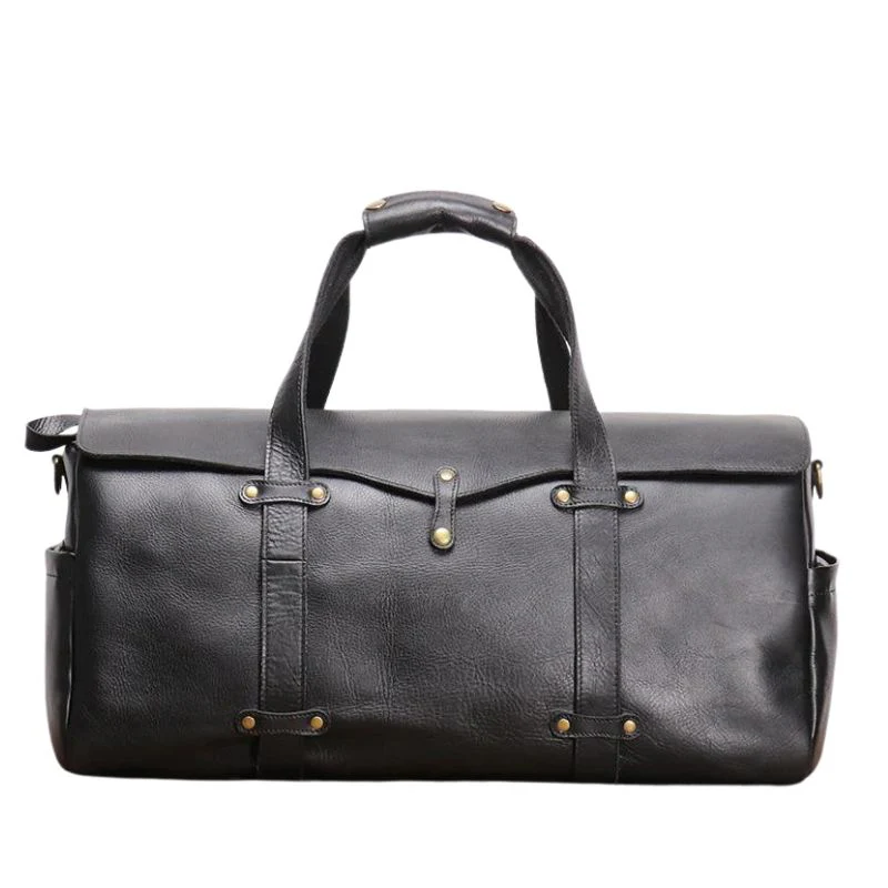 Sac Voyage Cuir Naturel – Image 5