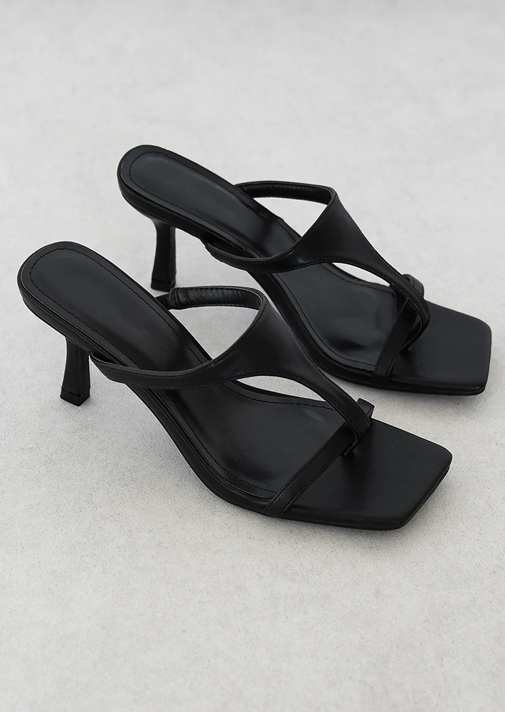 Sandales à talon avec entredoigt – Image 3