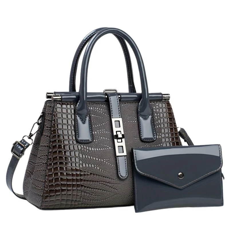 Sac à Main Femme Croco – Image 3