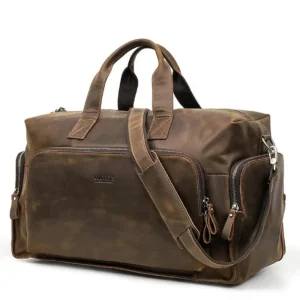 Sac Voyage 48H Homme Cuir
