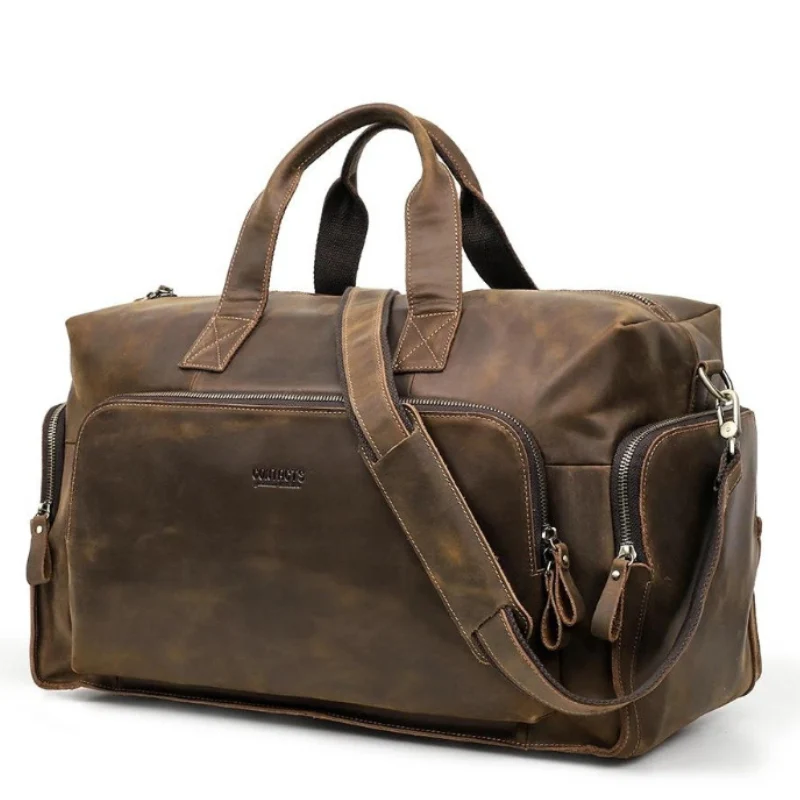 Sac Voyage 48H Homme Cuir