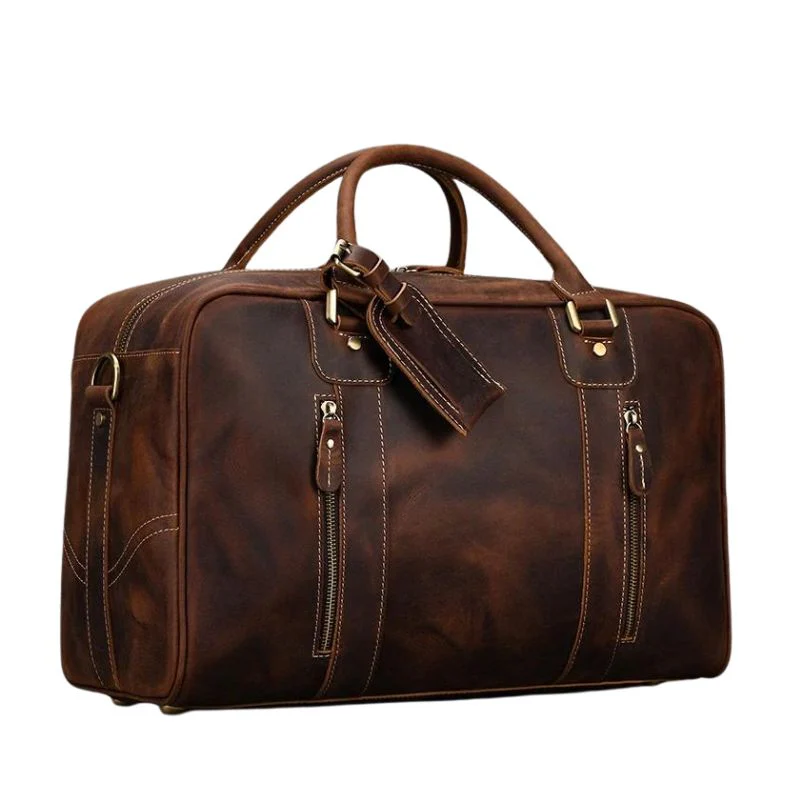 Sac Cuir Homme Bagage Cabine – Image 3