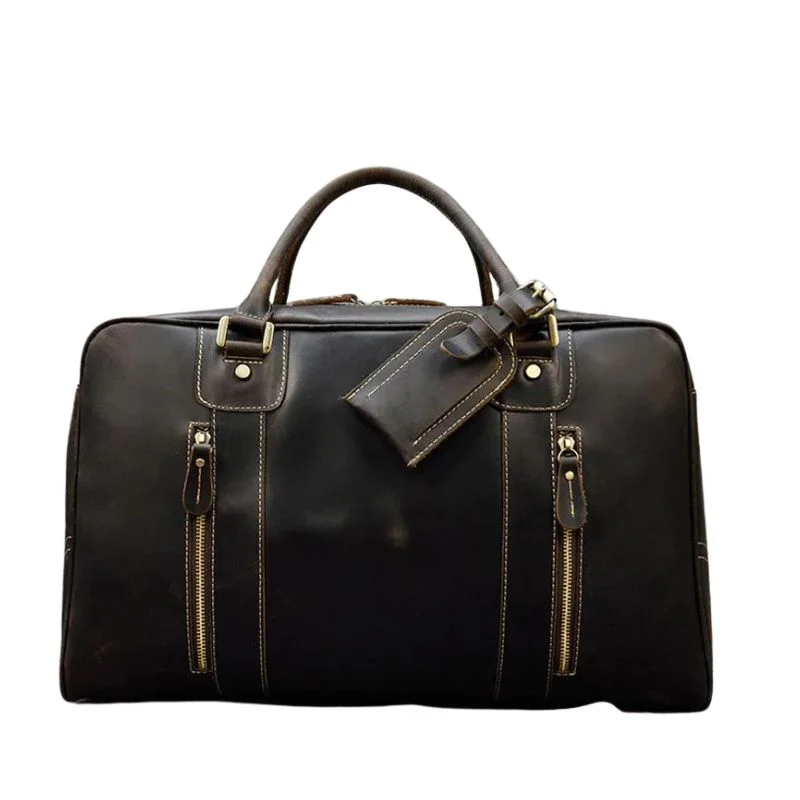 Sac Cuir Homme Bagage Cabine – Image 6