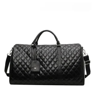 Sac Bandoulière Cuir Souple Noir Femme