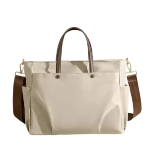 Sac Bandoulière Beige Femme