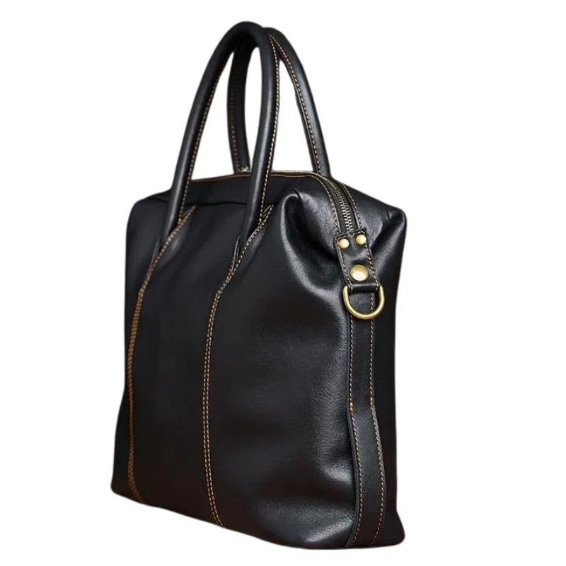 Bagage Cuir Homme Taille Cabine – Image 3