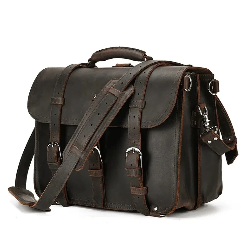 Sac de Voyage Cuir Vintage – Image 5