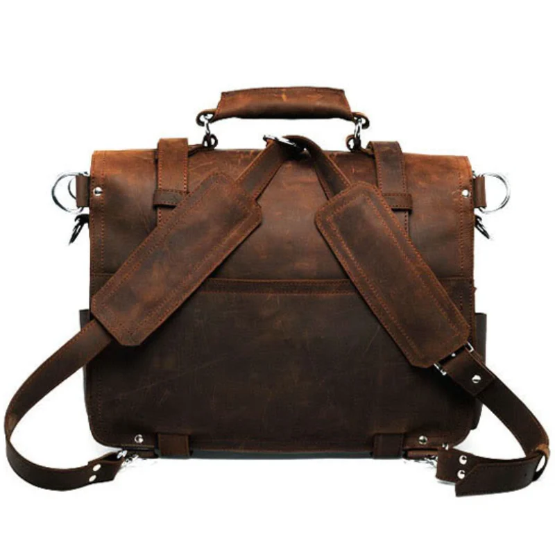 Sac de Voyage Cuir Vintage – Image 4