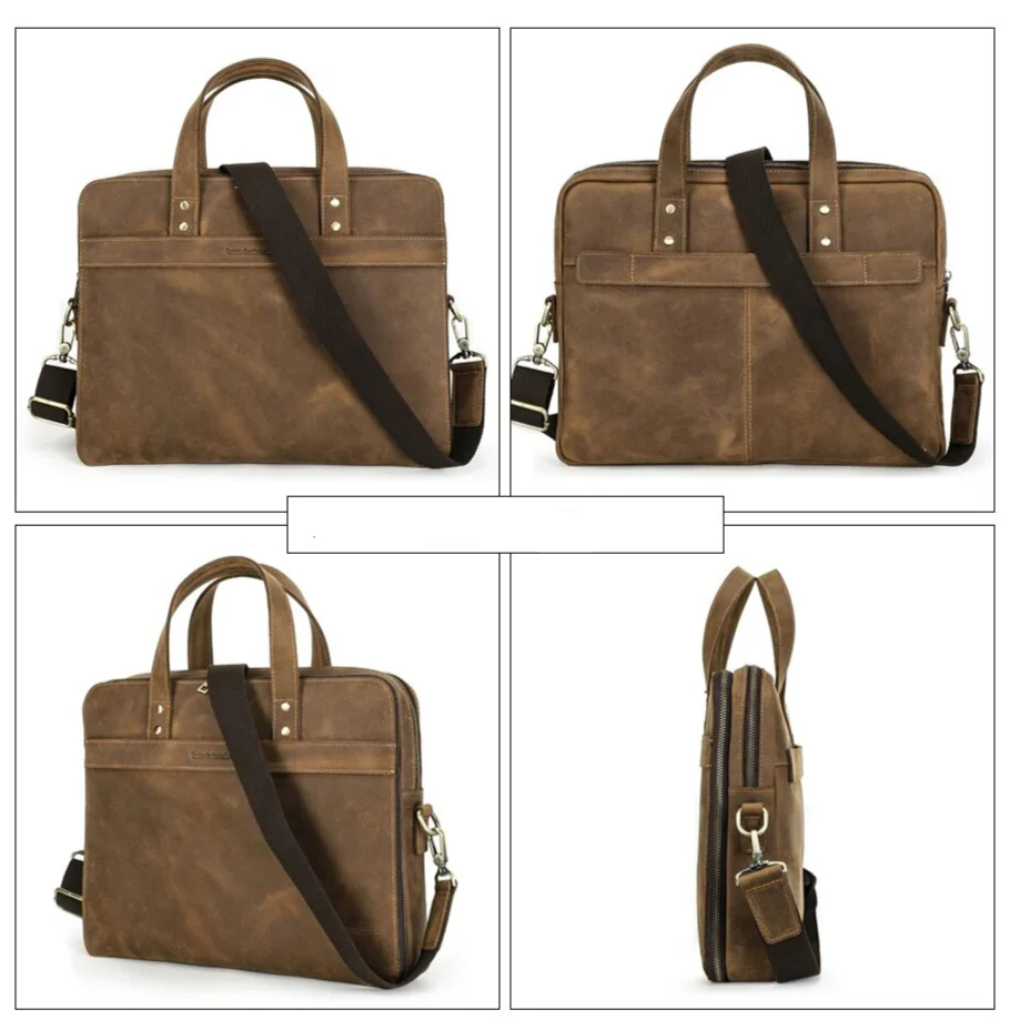 Sacoche Ordi Cuir Homme - Francfort – Image 6